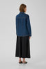 My Essential Wardrobe MWAnn 181 Boxy Shirt Dark Blue Un-Wash