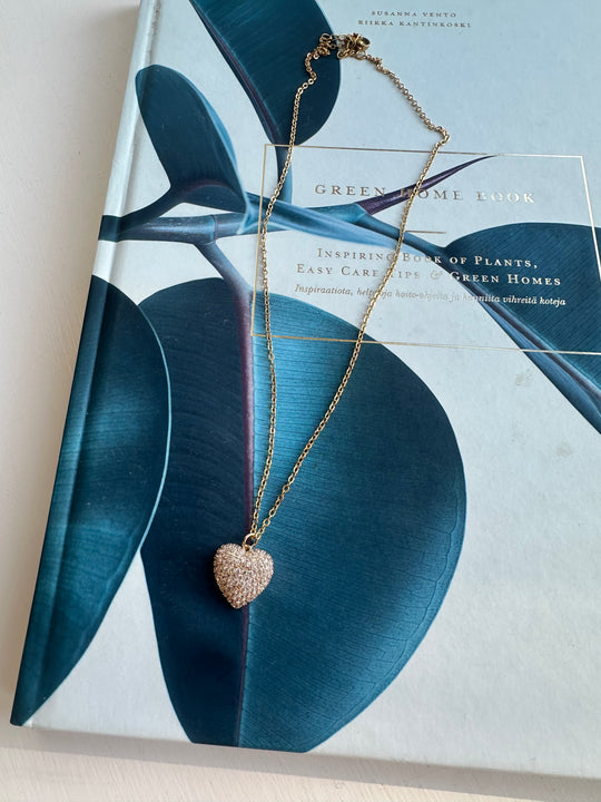 Camilla Folkmann Heart Necklace Gold