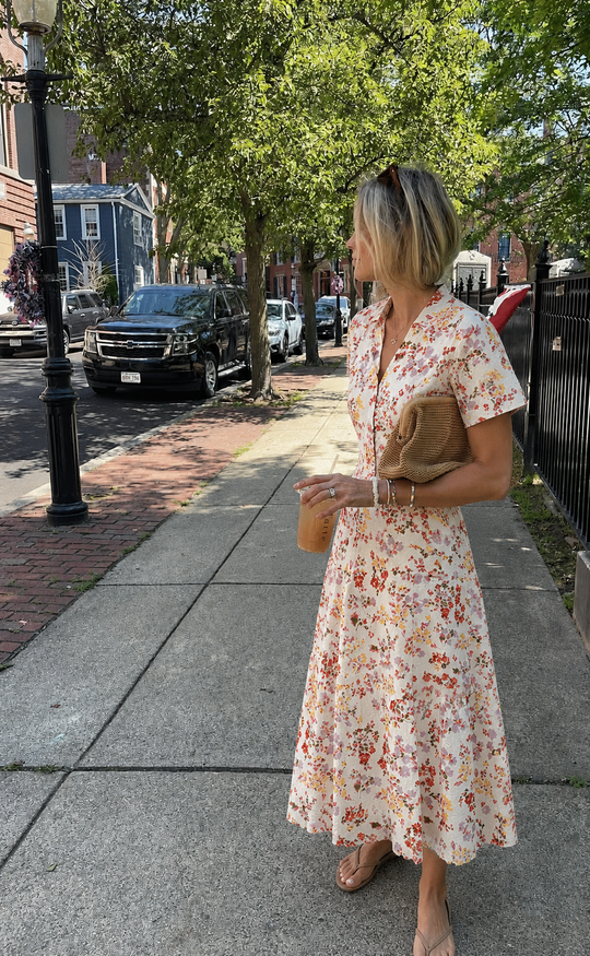 Mbym Shana-M dress Roisin Print Red