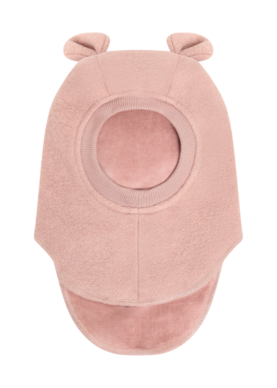 HUTTEliHUT Balaclava Ears Wool Deauville Mauve