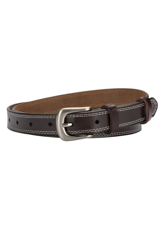 Plissé Copenhagen Alice belt dark brown