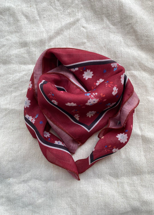 Plissé Copenhagen Vigga Scarf Rød