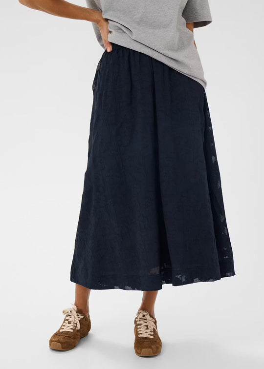 Part Two Zoya skirt navy