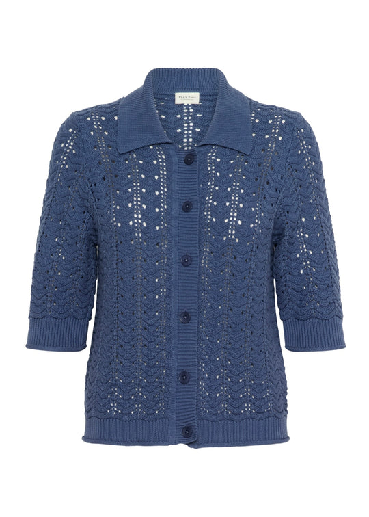 Part Two RhodaPW Cardigan blå