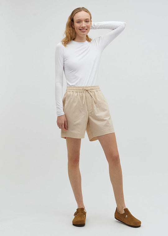 MByM Fidelina Shorts Oyster sand