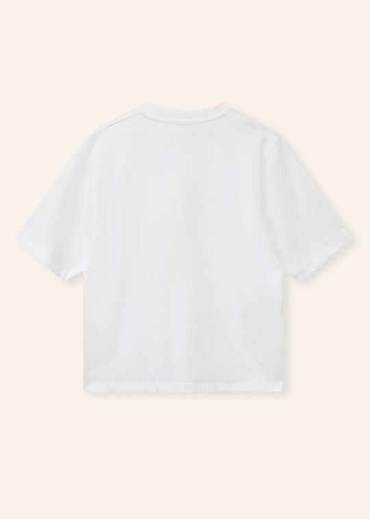 Helmstedt Noor t-shirt Red Dreamy Sea Print