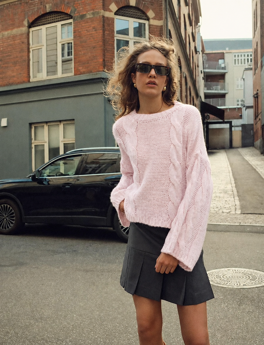 Noella Lyza Knit Dusty Pink