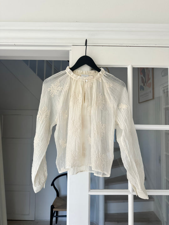 La Rouge Pretty Blouse Sand