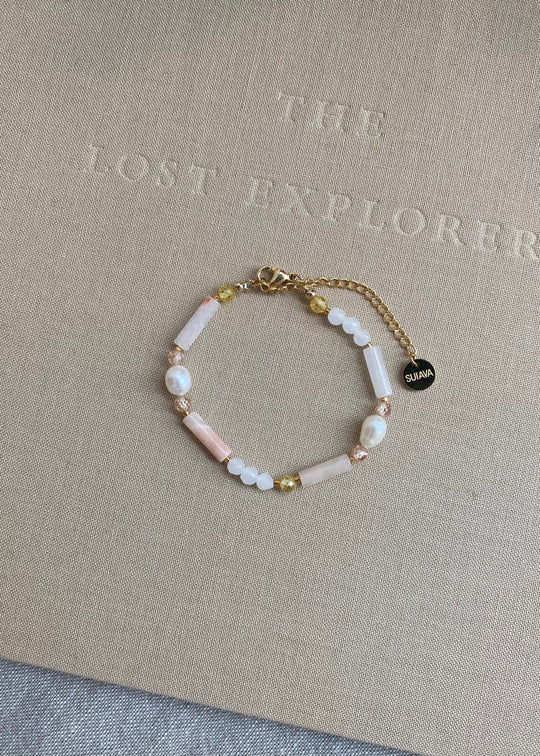 Sui Ava vänlighetsarmband vanilj