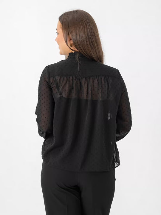 InWear Dottie blouse sort