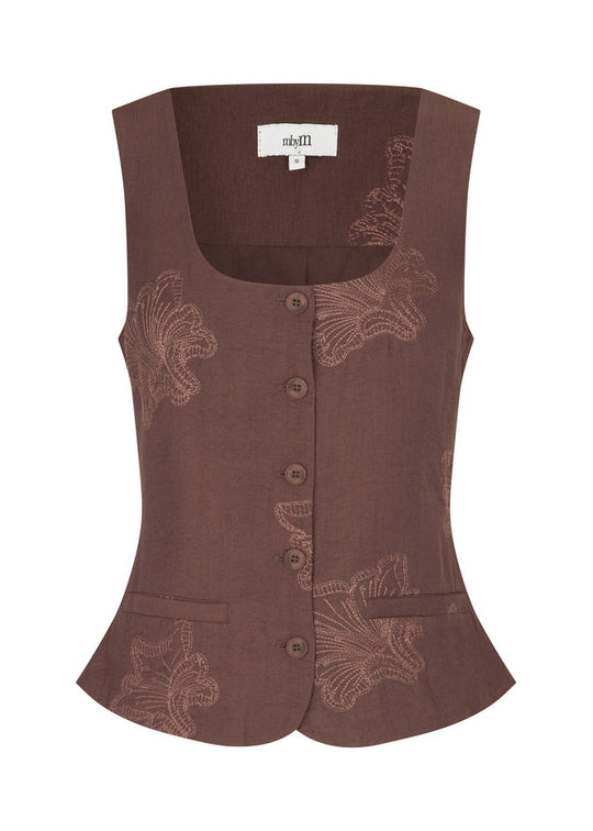MbyM Meliora-M vest warm brown