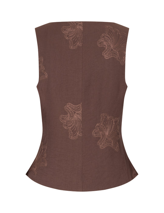 MbyM Meliora-M vest warm brown