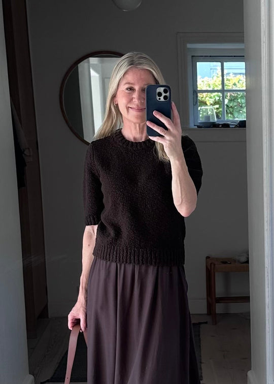 Mbym Carla-M Java pullover (brun)