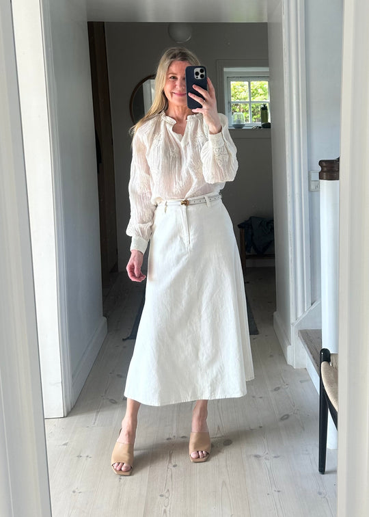 La Rouge Pretty Blouse Sand