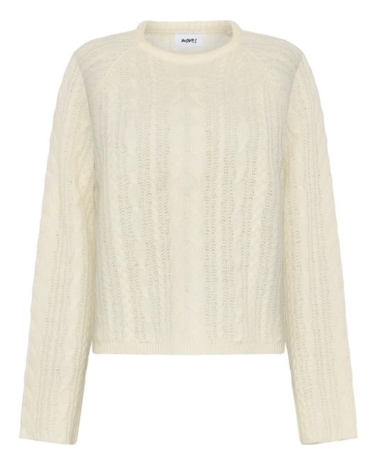 Moves Adda knit Antique White