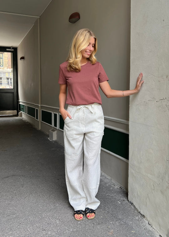 Jour Culkin Cozy Linen Stripe Pantal