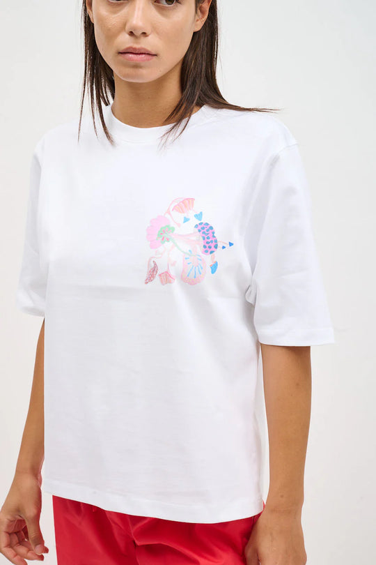 Helmstedt Noor t-shirt Dancing Mushroom print