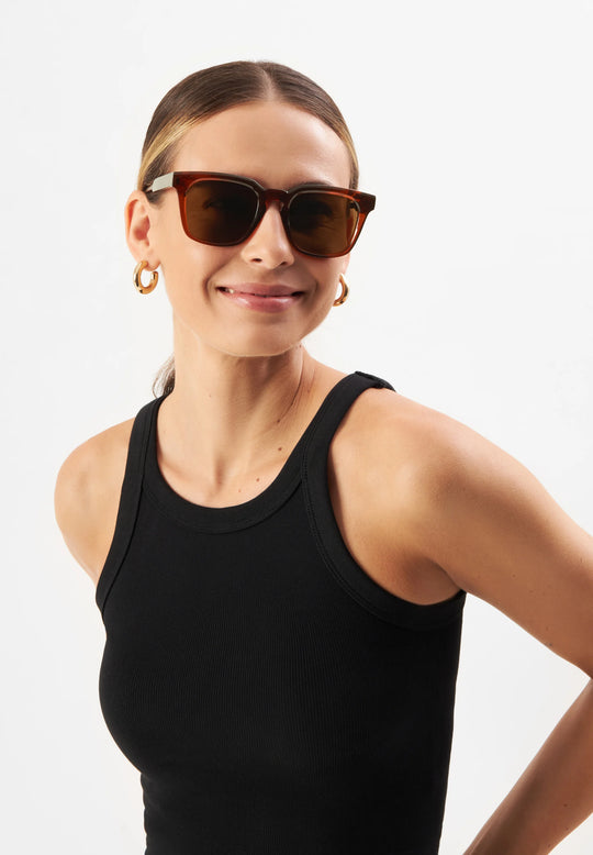 ECO SHADES Sunglasses Martelli Brown