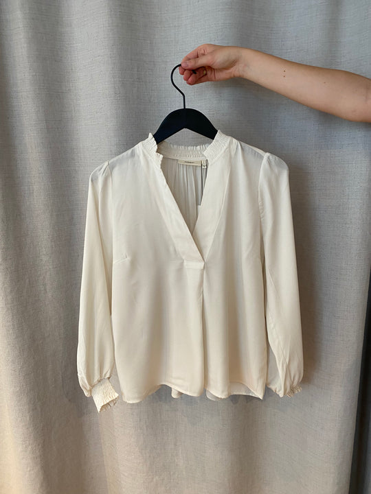 Blouse Huxieiw en inwear Whisper White