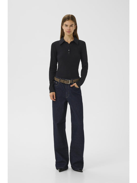 Gestuz GZdrew Is polo top black