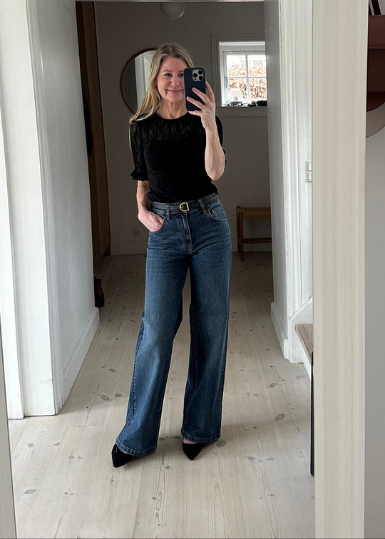 Co’Couture Rumicc Belt Jeans Dark Denim