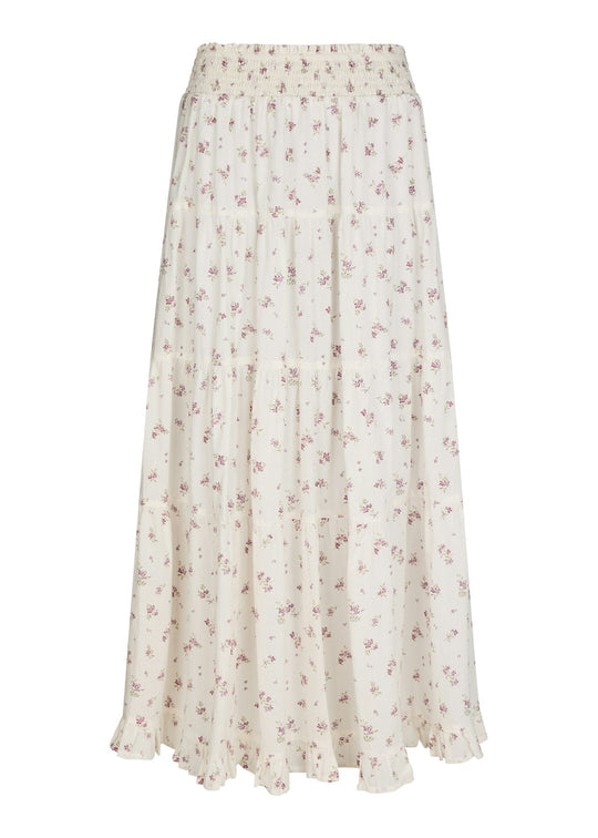 Neo Noir Asta Small Blossom Skirt Creme
