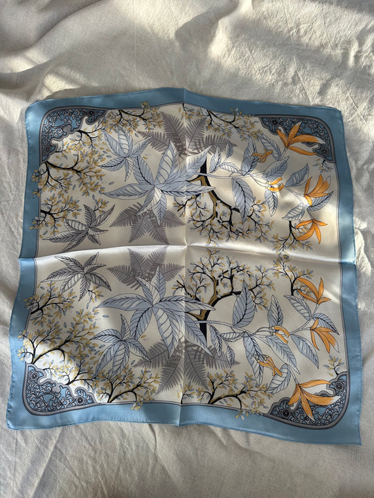 Plissé Copenhagen Bjanka Scarf Light Blue