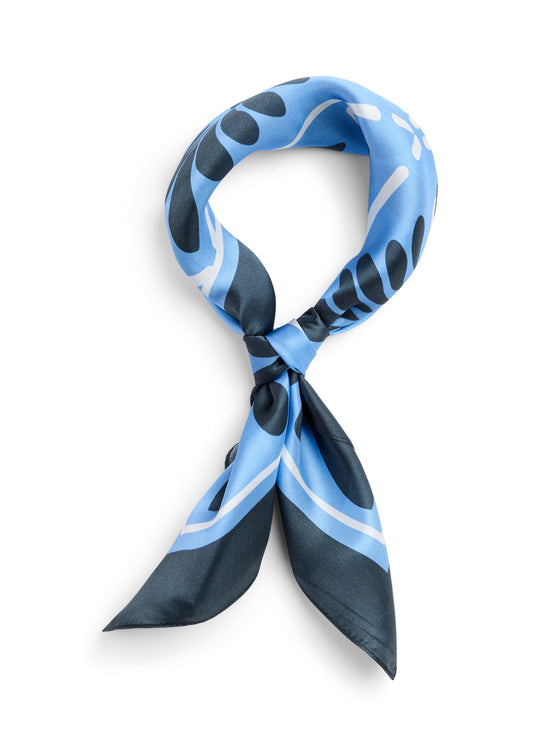Urban Pioneers Suki Silk Scarf Dark Navy