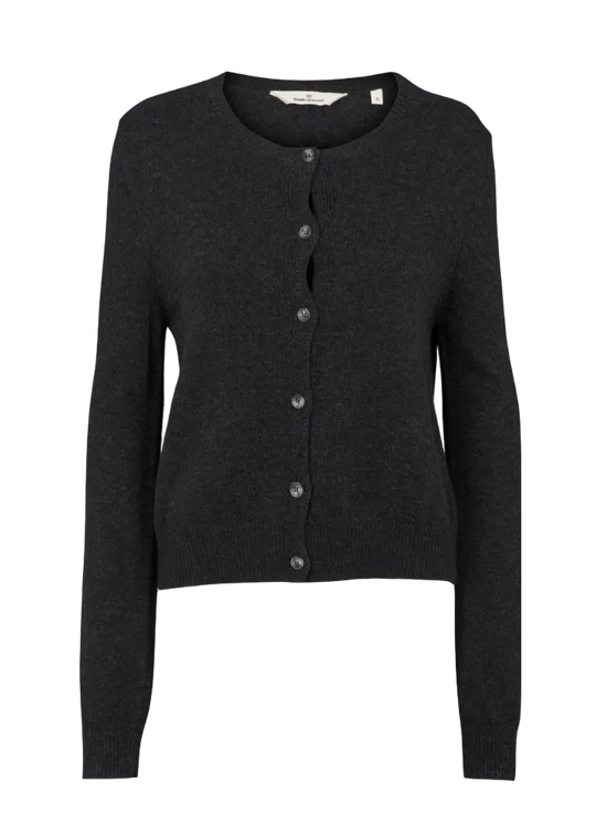 Basic Apparel Cady Cardigan dark grey melange