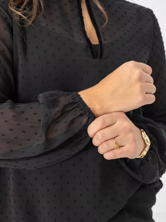 InWear Dottie blouse sort