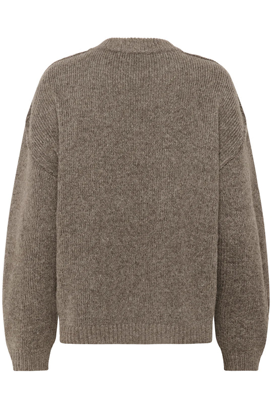 My Essential Wardrobe PalomaMW knit Brown melange