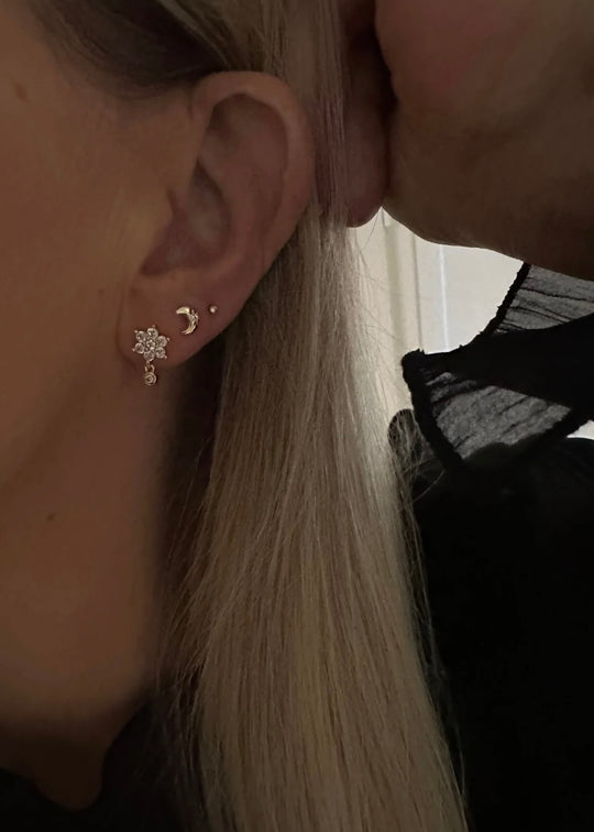 Black design by Camilla Folkman Blomstra earrings