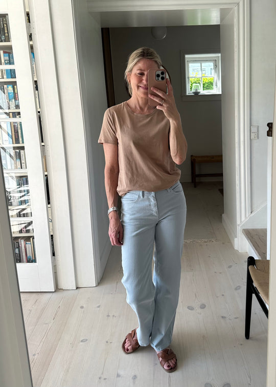 Basic Apparel Rebekka Tee Gots Amphora