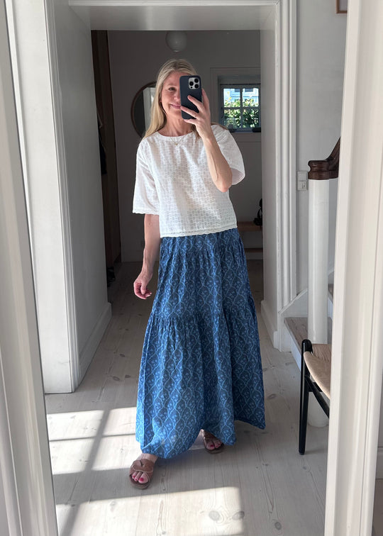 Basic Apparel Adie Crop Tee Bright white