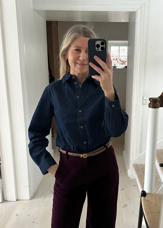 Pieszak PD-Harper Chambray Shirt 510 Rinse Denim