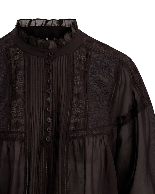 Urban Pioneers Selestina Blouse Espresso