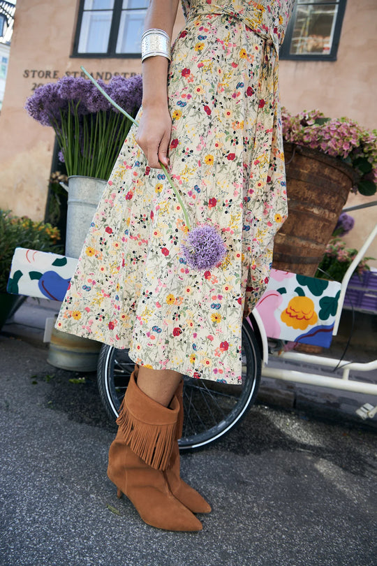 Lollys Laundry BlakeLL Midi Dress SS Flower Print