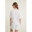 Basic Apparel Adie Crop Tee Bright white