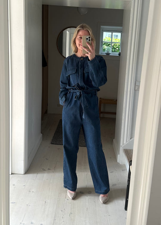 Inwear Marble denim jumpsuit