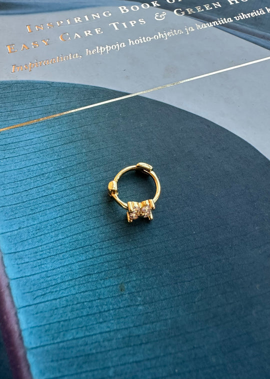 Black design by Camilla Folkman Cathy hoop