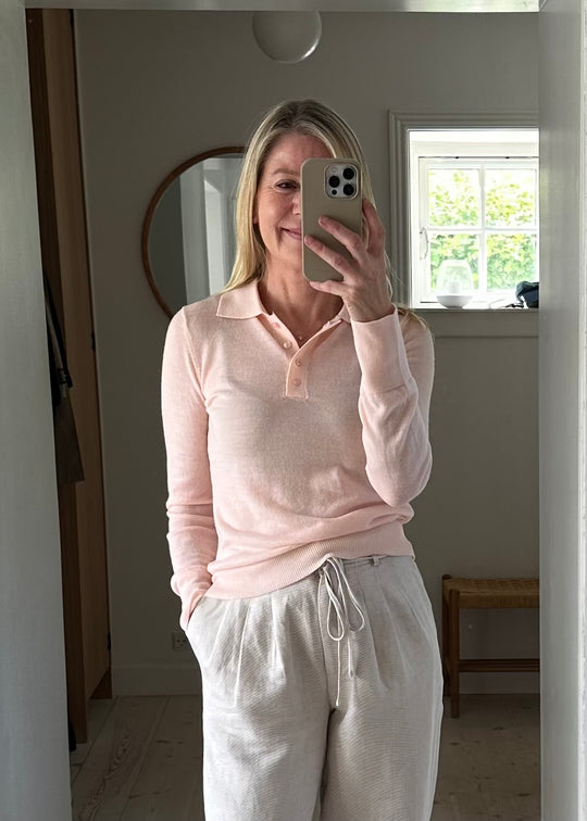 Modström HirokiMD polo Pale Pink