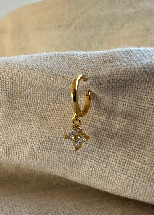 Black design by Camilla Folkman Pil hoop