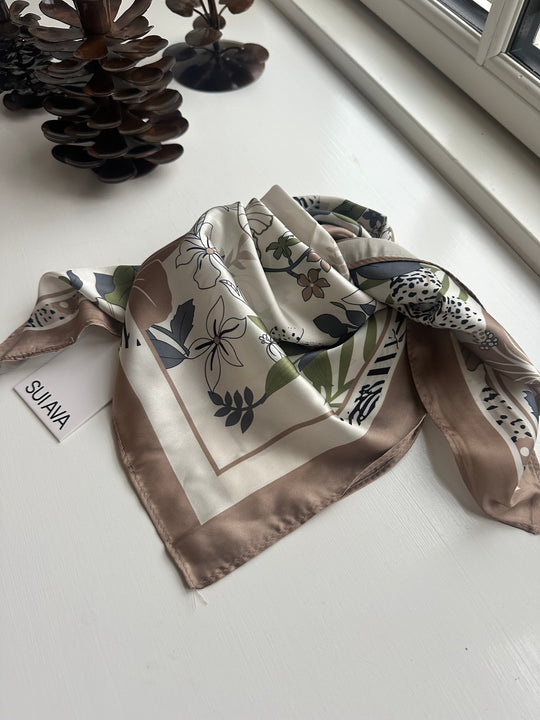 Sui Ava Mari Fall Scarf Taupe
