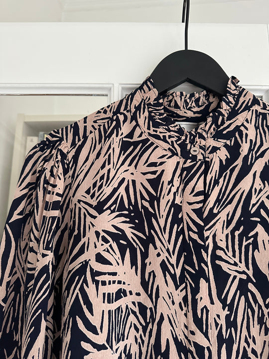 Neo Noir Kala Breeze Blouse Navy