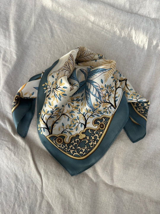 Plissé Copenhagen Bjanka Scarf Petrol