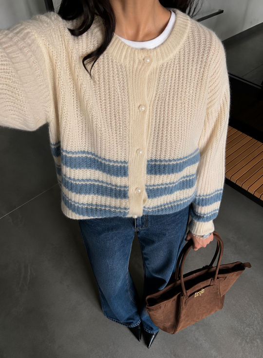 Karen by Simonsen KBCarrie Cardigan Egret