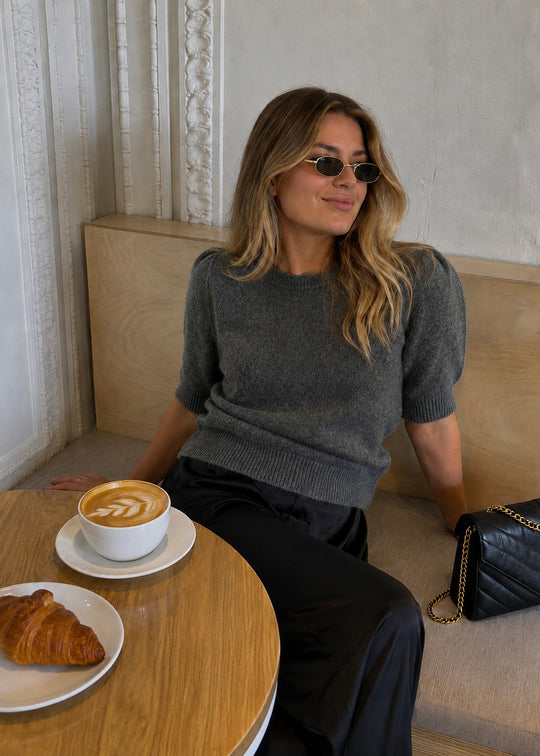 Karen by Simonsen KBNoabelle Plain Pullover Opal Gray Melange