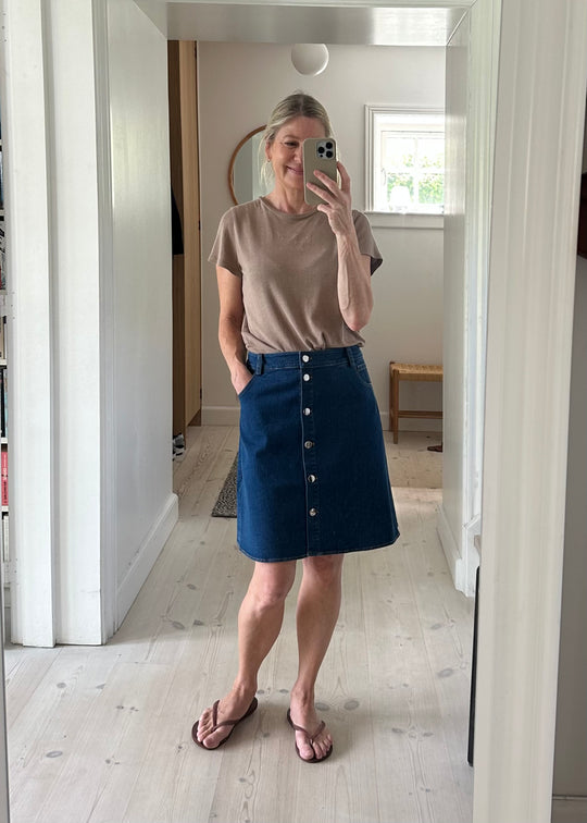 La Rouge Kara Skirt Denim