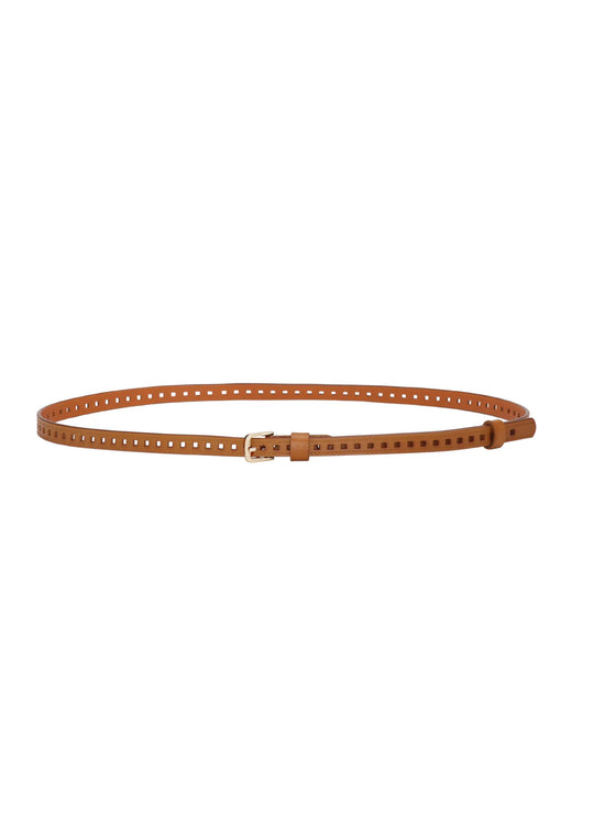 Plissé Copenhagen Gaia belt cognac