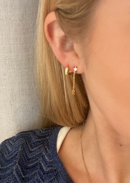 Black design by Camilla Folkman Anya hoop